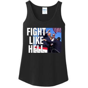 Fight Like Hell Trump 2024 Ladies Essential Tank