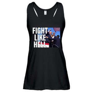 Fight Like Hell Trump 2024 Ladies Essential Flowy Tank