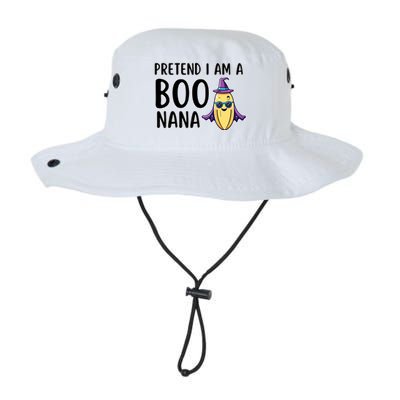 Funny Lazy Halloween Costume Boo Pretend I Am A Banana Gift Legacy Cool Fit Booney Bucket Hat