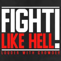 Fight Like Hell Louder With Crowder Microfiber Hand Towel