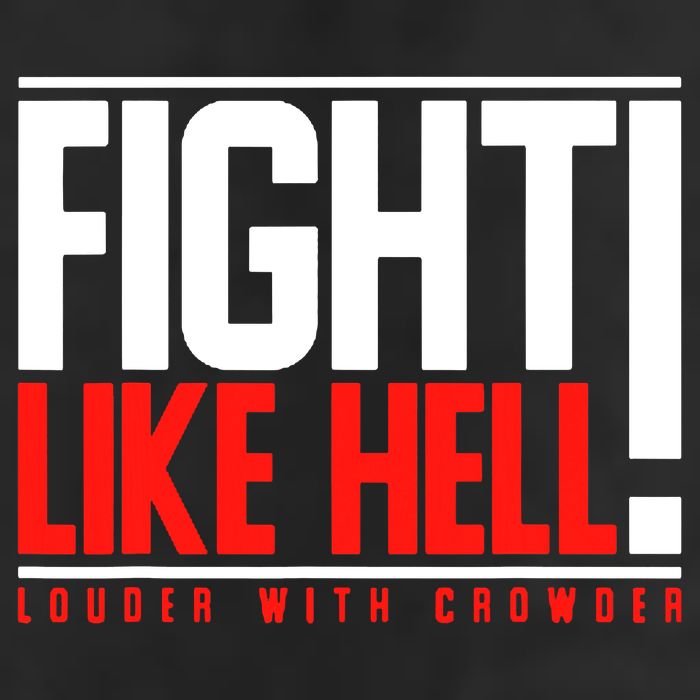 Fight Like Hell Louder With Crowder Microfiber Hand Towel