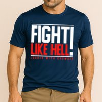 Fight Like Hell Louder With Crowder Cooling Performance Crew T-Shirt