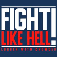 Fight Like Hell Louder With Crowder Cooling Performance Crew T-Shirt