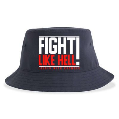 Fight Like Hell Louder With Crowder Sustainable Bucket Hat