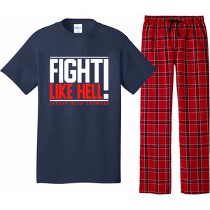 Fight Like Hell Louder With Crowder Pajama Set