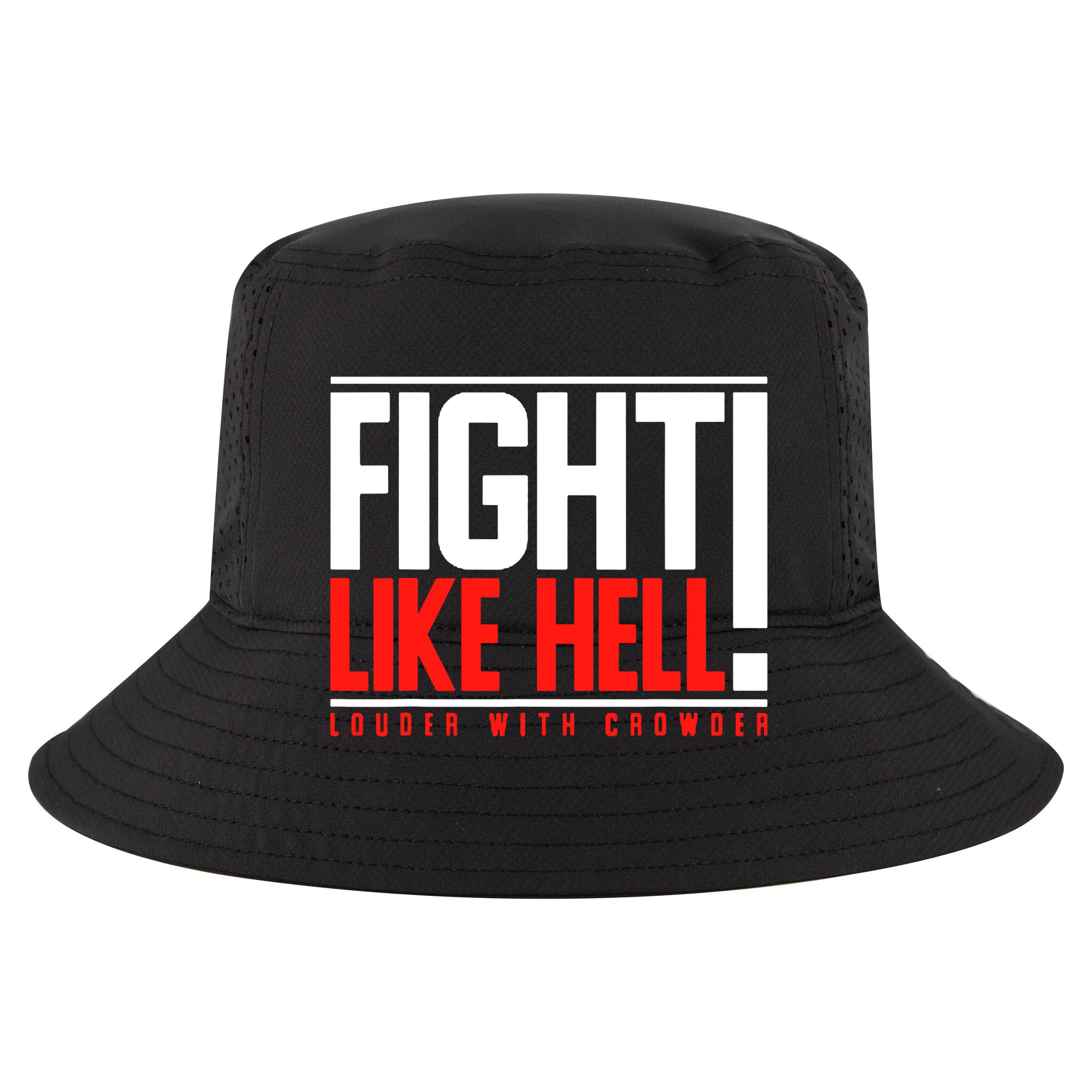 Fight Like Hell Louder With Crowder Women's Crop Top Tee