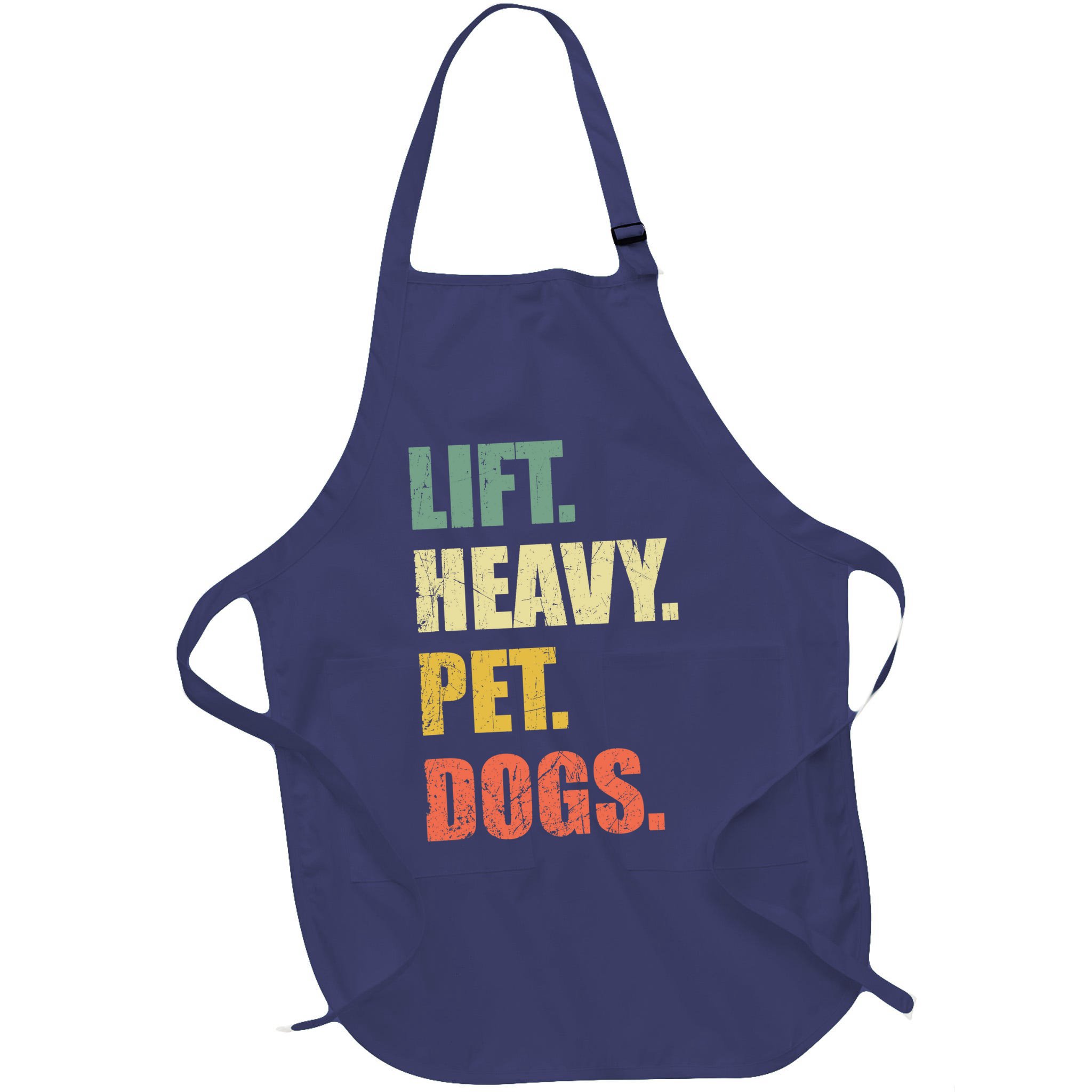 Funny Lift Heavy Pet Dogs Gym Fitness Weight Lifting Apron