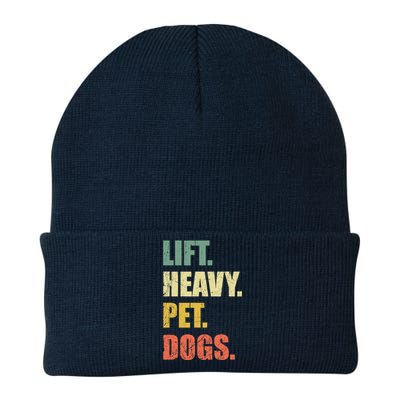 Funny Lift Heavy Pet Dogs Gym Fitness Weight Lifting Knit Cap Winter Beanie