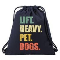 Funny Lift Heavy Pet Dogs Gym Fitness Weight Lifting Drawstring Bag