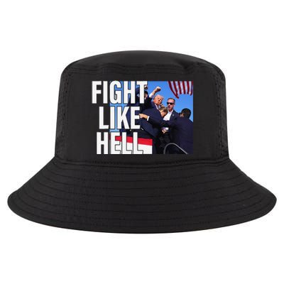 Fight Like Hell Trump 2024 Cool Comfort Performance Bucket Hat