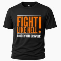 Fight Like Hell Louder With Crowder Cooling Performance Crew T-Shirt