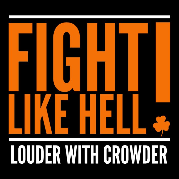 Fight Like Hell Louder With Crowder Pom Pom 12in Knit Beanie