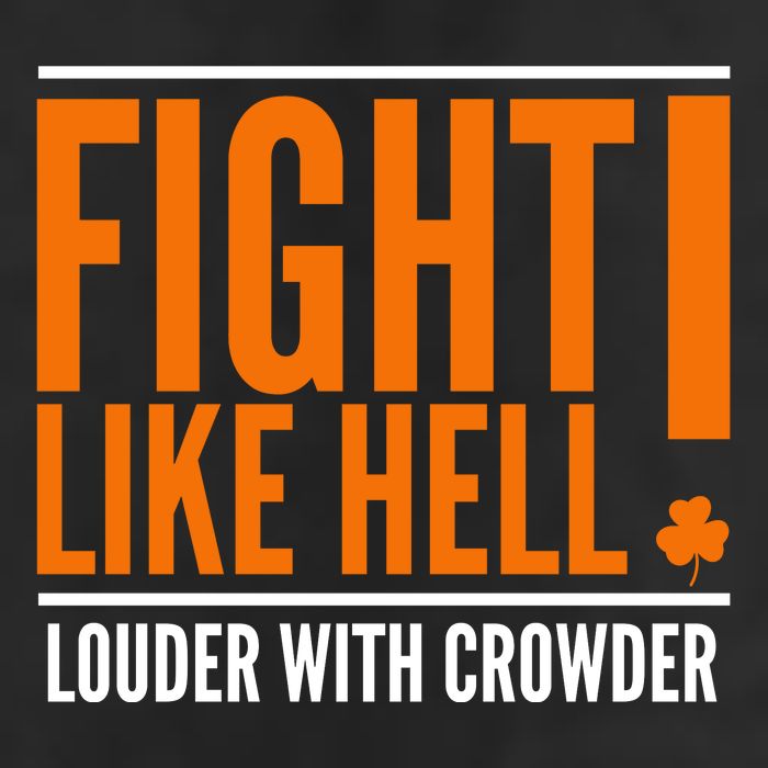 Fight Like Hell Louder With Crowder Golf Towel