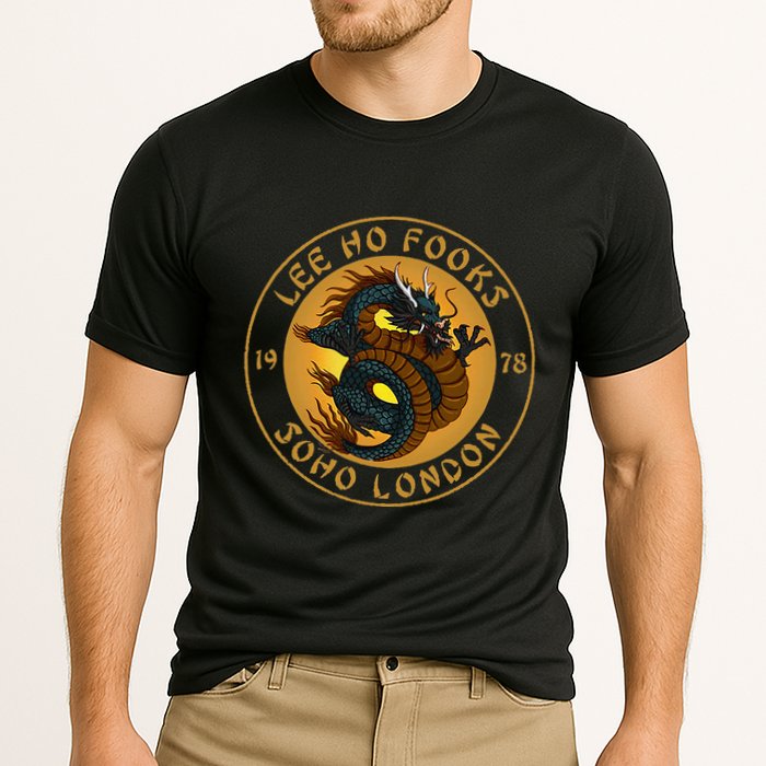 Funny L.E.E H.O F.O.O.K.S Chinese Restaurant Design Cooling Performance Crew T-Shirt