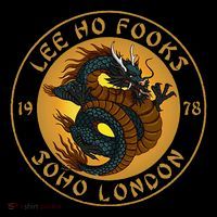 Funny L.E.E H.O F.O.O.K.S Chinese Restaurant Design 7-Panel Snapback Hat