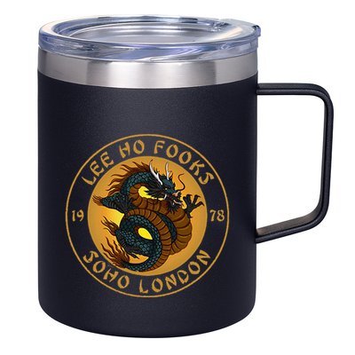Funny L.E.E H.O F.O.O.K.S Chinese Restaurant Design 12oz Stainless Steel Coffee Mug