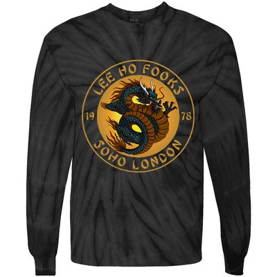 Funny L.E.E H.O F.O.O.K.S Chinese Restaurant Design Tie-Dye Long Sleeve Shirt