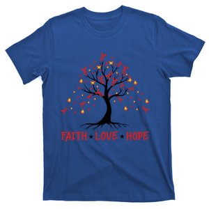 Faith Love Hope World Aids Day Cool Gift T-Shirt