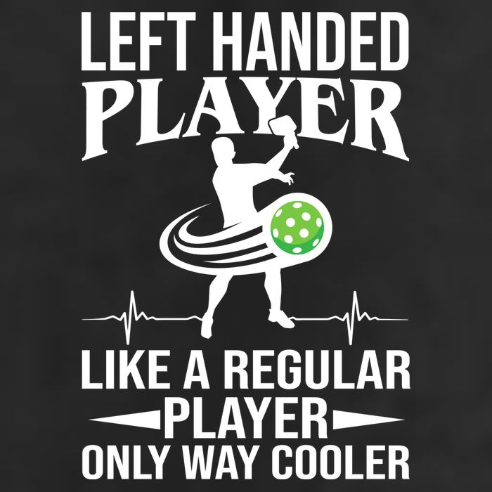 Funny Left Handed Player Like A Regular Player Only Cooler Pickle Paddle Ball Trucker Hat