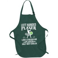 Funny Left Handed Player Like A Regular Player Only Cooler Pickle Paddle Ball Apron