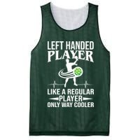 Funny Left Handed Player Like A Regular Player Only Cooler Pickle Paddle Ball Mesh Reversible Basketball Jersey Tank