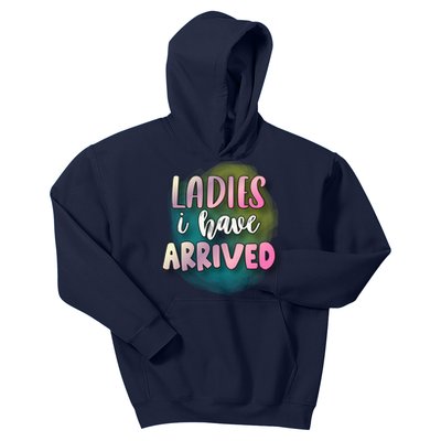 Funny Ladies I Have Arrived Cool Spray Paint Kids Hoodie