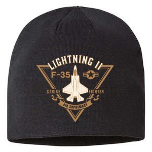 F35 Lightning Ii Jet Fighter Military Aircraft Design Sustainable Beanie