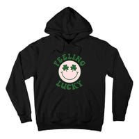 Feeling Lucky Irish Clover Happy Face Tall Hoodie