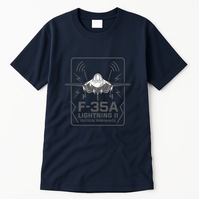 F-35A Lightning II Tactical Dominance  Tall T-Shirt