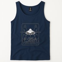 F-35A Lightning II Tactical Dominance  Tank Top