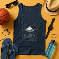 F-35A Lightning II Tactical Dominance  Tank Top