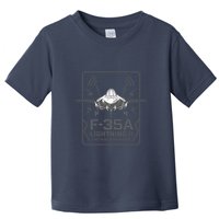 F-35A Lightning II Tactical Dominance  Toddler T-Shirt