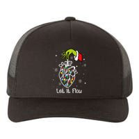 Funny Let It Flow Anatomy Heart Cardiac Nurse Santa Hat Xmas Yupoong Adult 5-Panel Trucker Hat