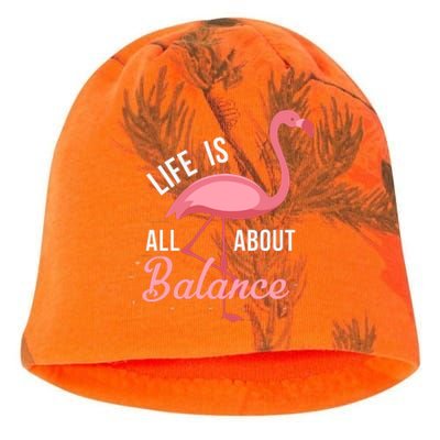 Flamingo Life Is All About Balance Kati - Camo Knit Beanie