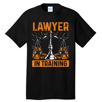 Funny Lawyer In Training Law Student School Graduation Scale Tall T-Shirt