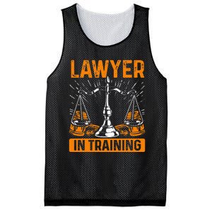 Funny Lawyer In Training Law Student School Graduation Scale Mesh Reversible Basketball Jersey Tank