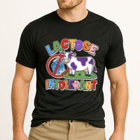 Funny Lactose Intorerant Cow Cooling Performance Crew T-Shirt