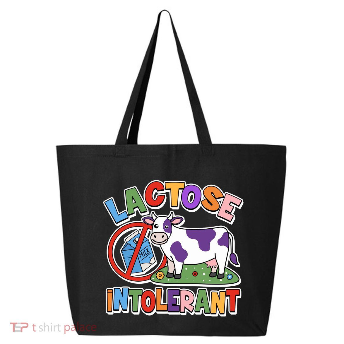Funny Lactose Intorerant Cow 25L Jumbo Tote
