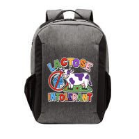 Funny Lactose Intorerant Cow Vector Backpack