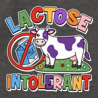 Funny Lactose Intorerant Cow Vector Backpack