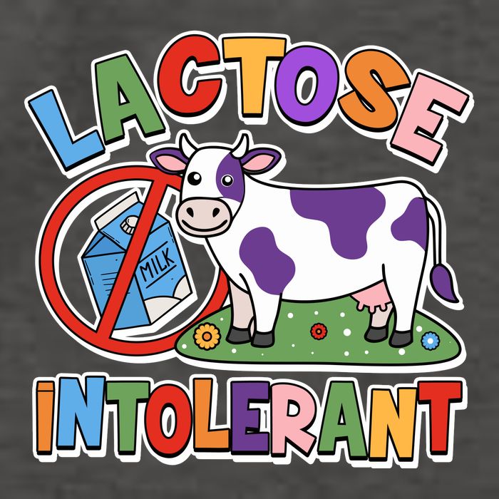 Funny Lactose Intorerant Cow Vector Backpack
