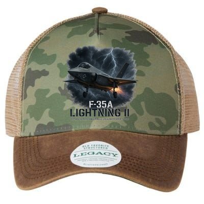 F-35A Lightning II – Dominance In The Skies Legacy Tie Dye Trucker Hat