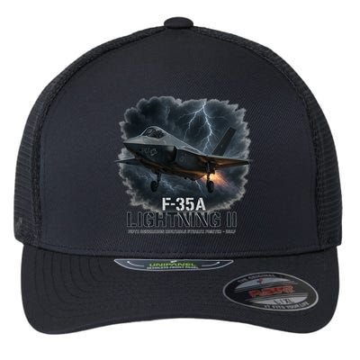 F-35A Lightning II – Dominance In The Skies Flexfit Unipanel Trucker Cap