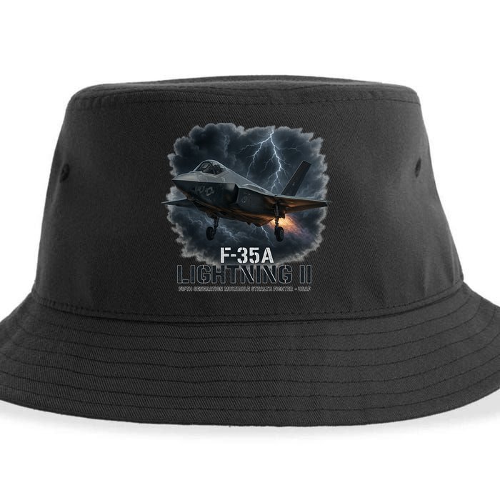 F-35A Lightning II – Dominance In The Skies Sustainable Bucket Hat