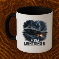 F-35A Lightning II – Dominance In The Skies Mug