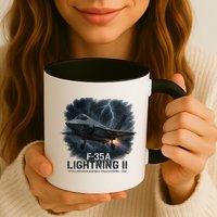 F-35A Lightning II – Dominance In The Skies Mug