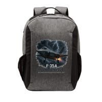 F-35A Lightning II – Dominance In The Skies Vector Backpack