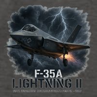 F-35A Lightning II – Dominance In The Skies Vector Backpack