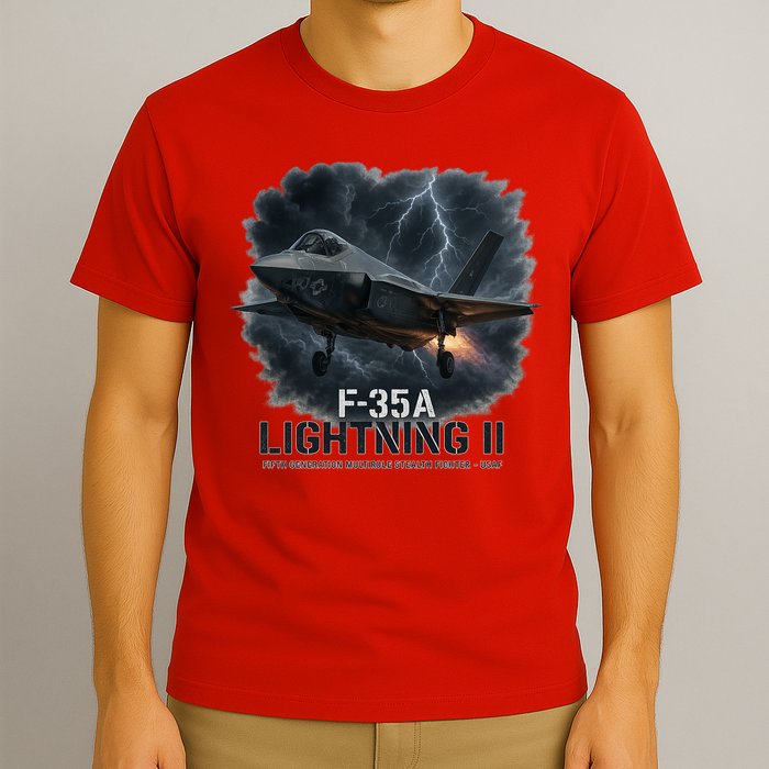 F-35A Lightning II – Dominance In The Skies T-Shirt
