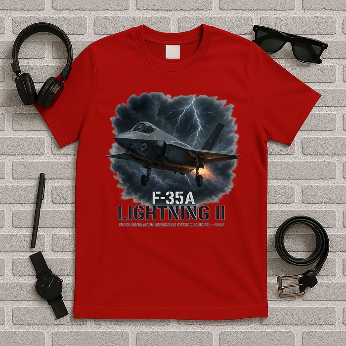 F-35A Lightning II – Dominance In The Skies T-Shirt